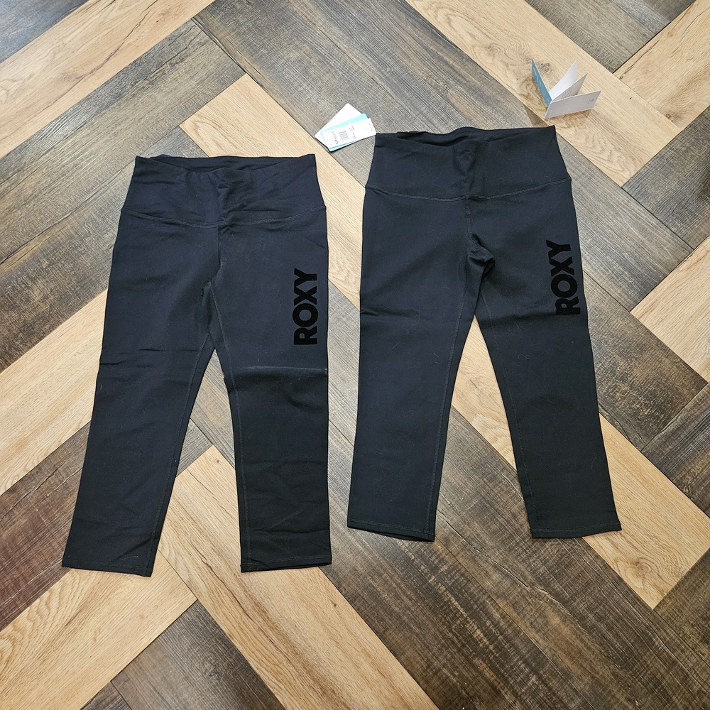 Roxy Ladies Black Leggings